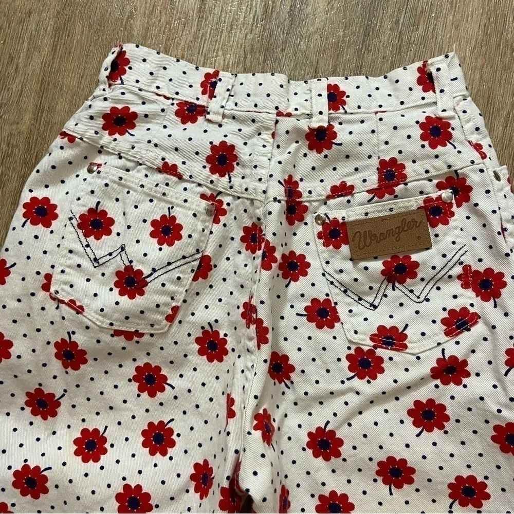 Wrangler flower print